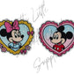 Mickey and Minnie Heart
