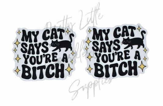 My Cat Says You're A B*tch