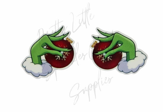 Naughty Grinch Baubles