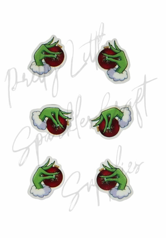 Naughty Grinch Baubles