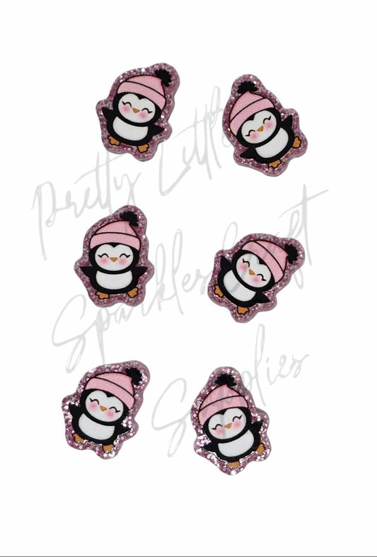 Penguin (glitter acrylic)