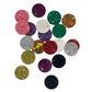 Sample Pack 1 Round Acrylic Glitter Toppers 12mm