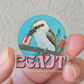 Australian Theme Kookabarra with Vovo (Acrylic pair with hole)