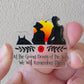 Anzac - At The Going Down Of the Sun We Will Remember Them (Acrylic pair with hole)