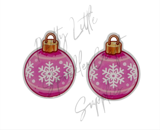 Pink Christmas Bauble
