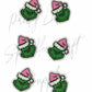 Grinch Light Pink Hat