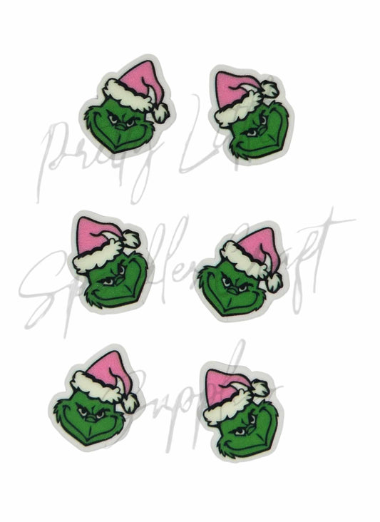 Grinch Light Pink Hat