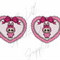 Pink Heart Labubu