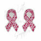 Breast Cancer - Pink Heart Ribbon