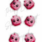 Pink Lego Head