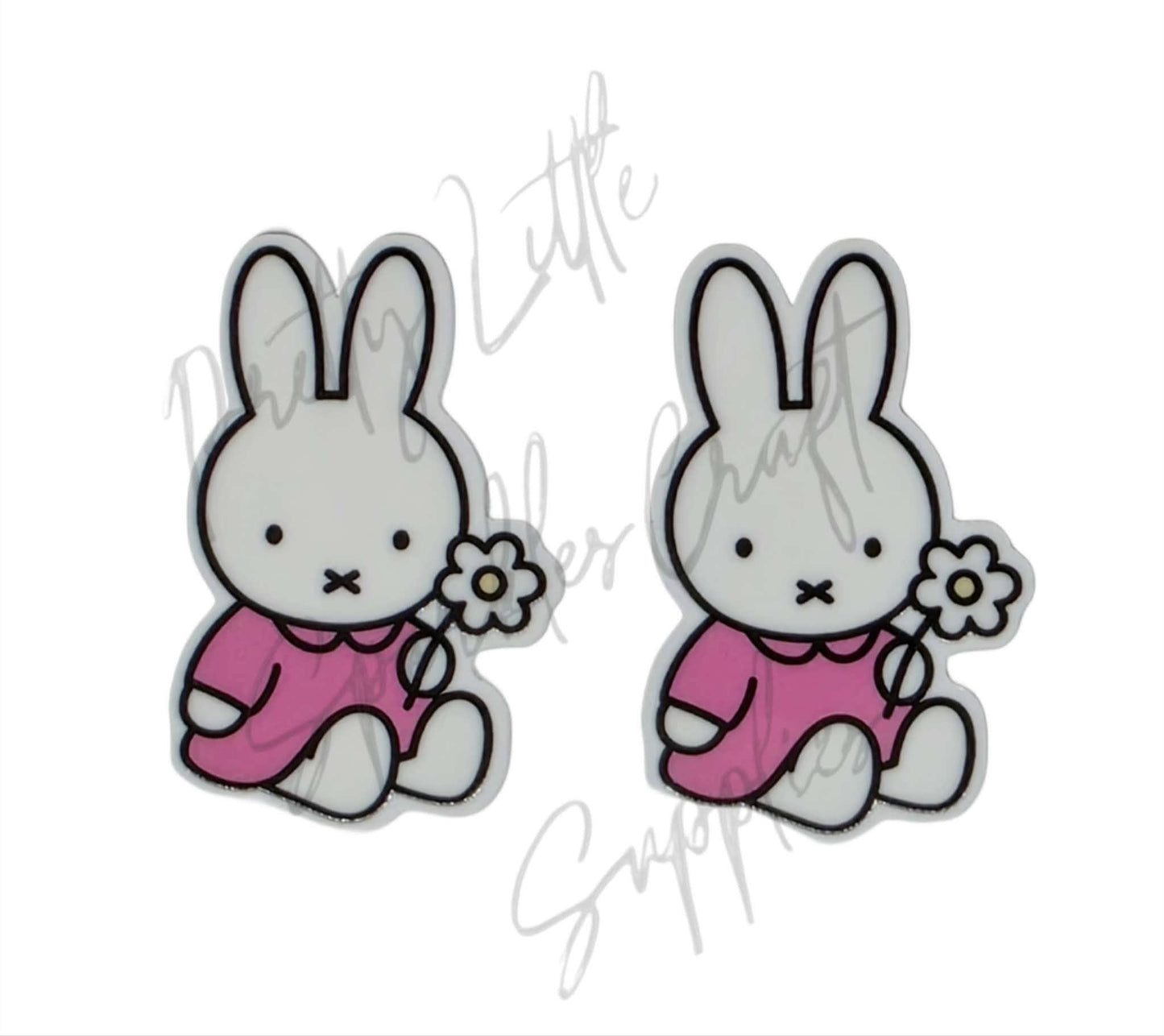 Pink Miffy with Flower