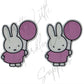 Pink Miffy with Pink Balloon