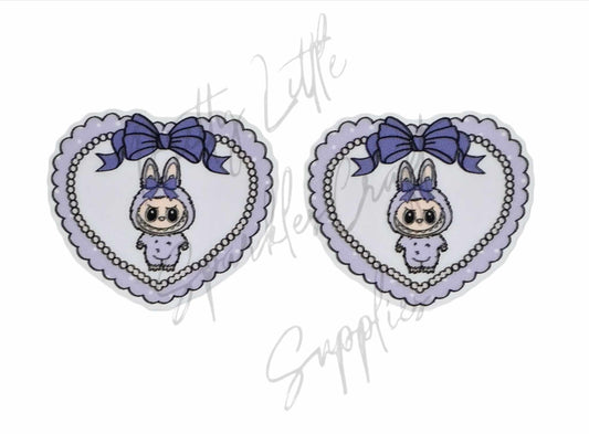 Purple Heart Labubu