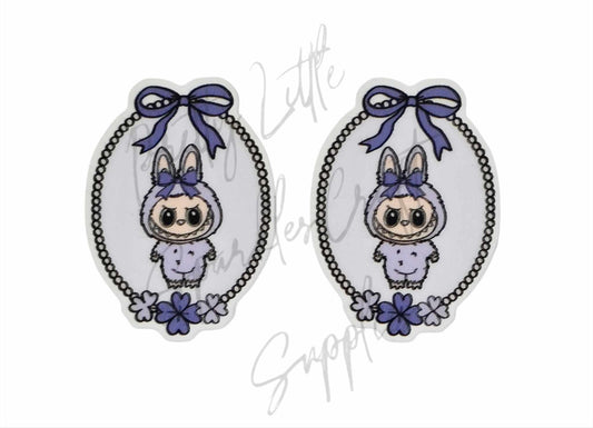 Purple Labubu Cameo