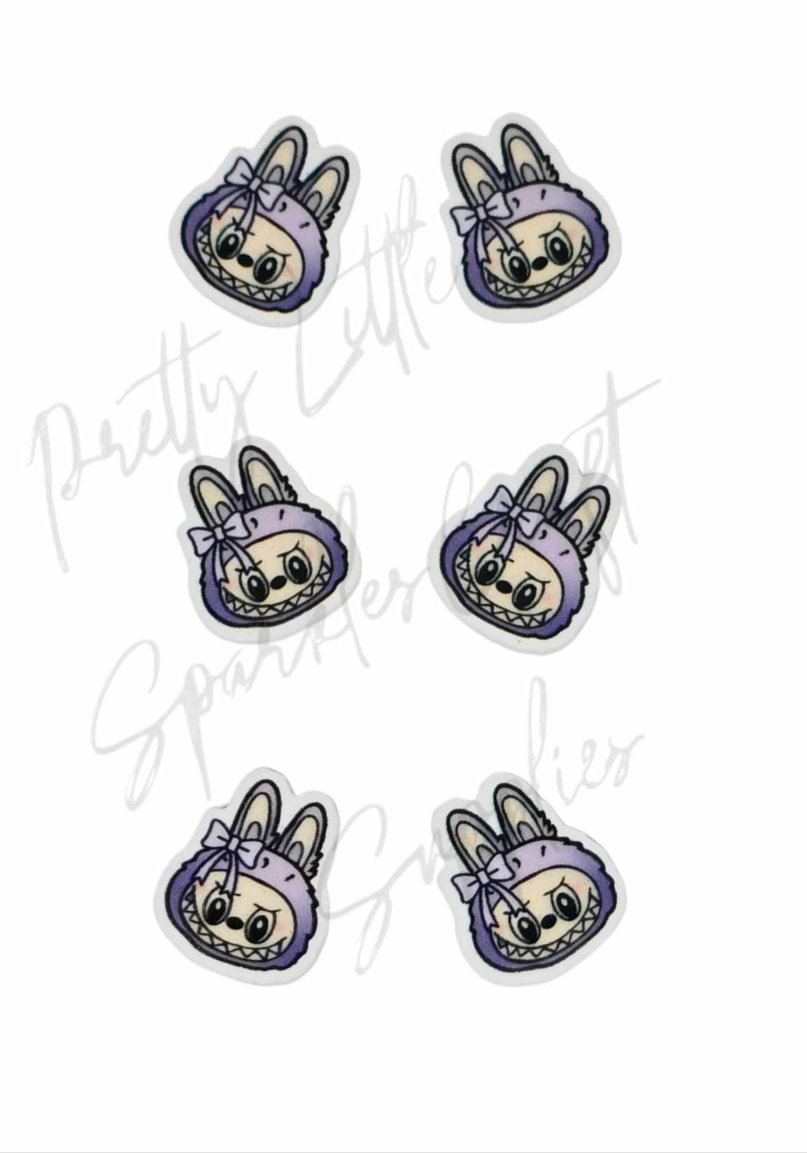 Purple Labubu with Bow