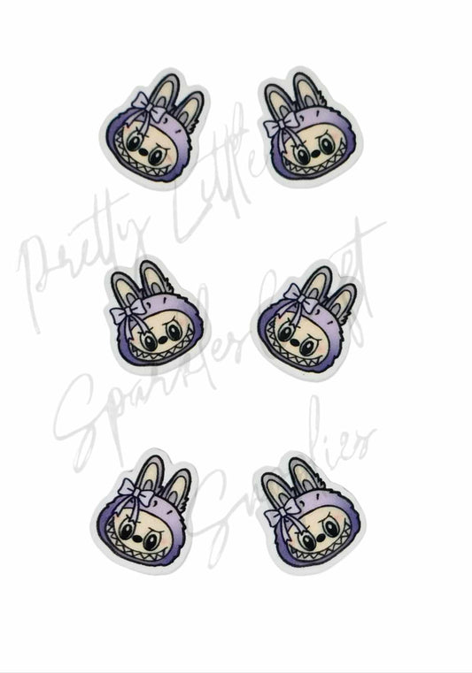 Purple Labubu with Bow