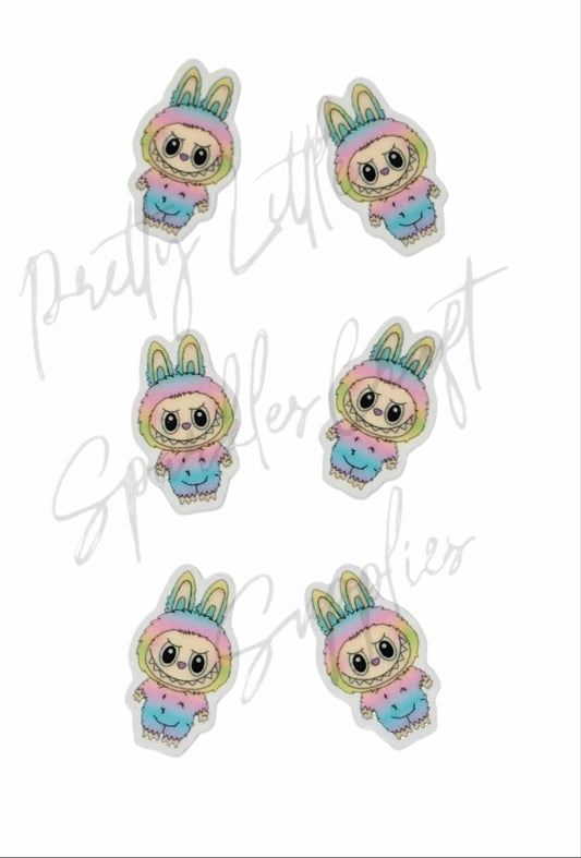 Rainbow Labubu (Mini Dangle size)