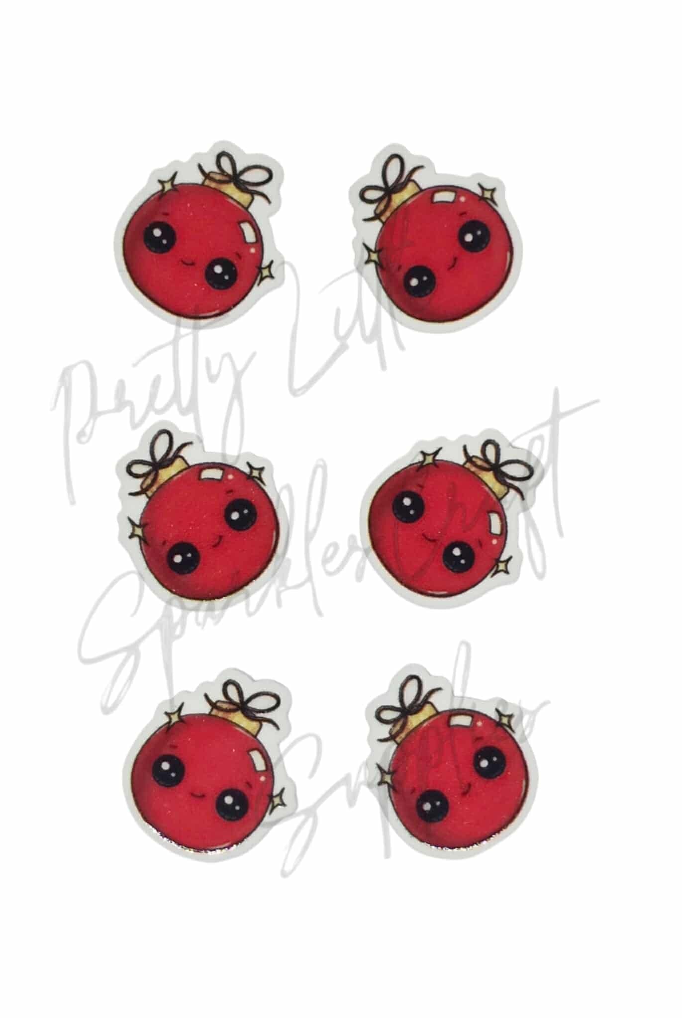 Red Christmas Baubles