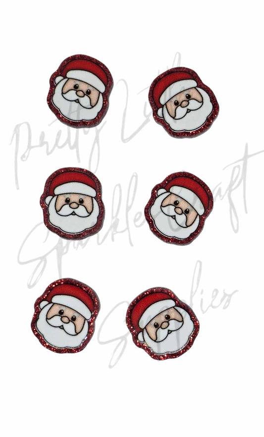 Red Santa (glitter acrylic)