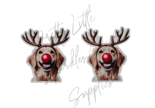 Reindeer Golden Retriever