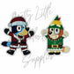 Santa Bluey & Elf Bingo