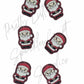 Santa (glitter acrylic)