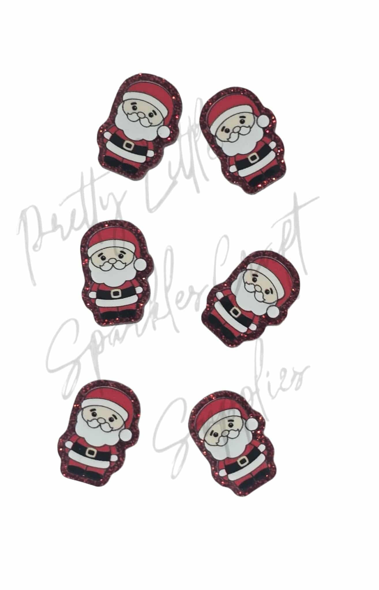 Santa (glitter acrylic)