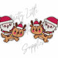 Santa Riding Reindeer
