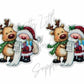 Santa & Rudolph Checking the List