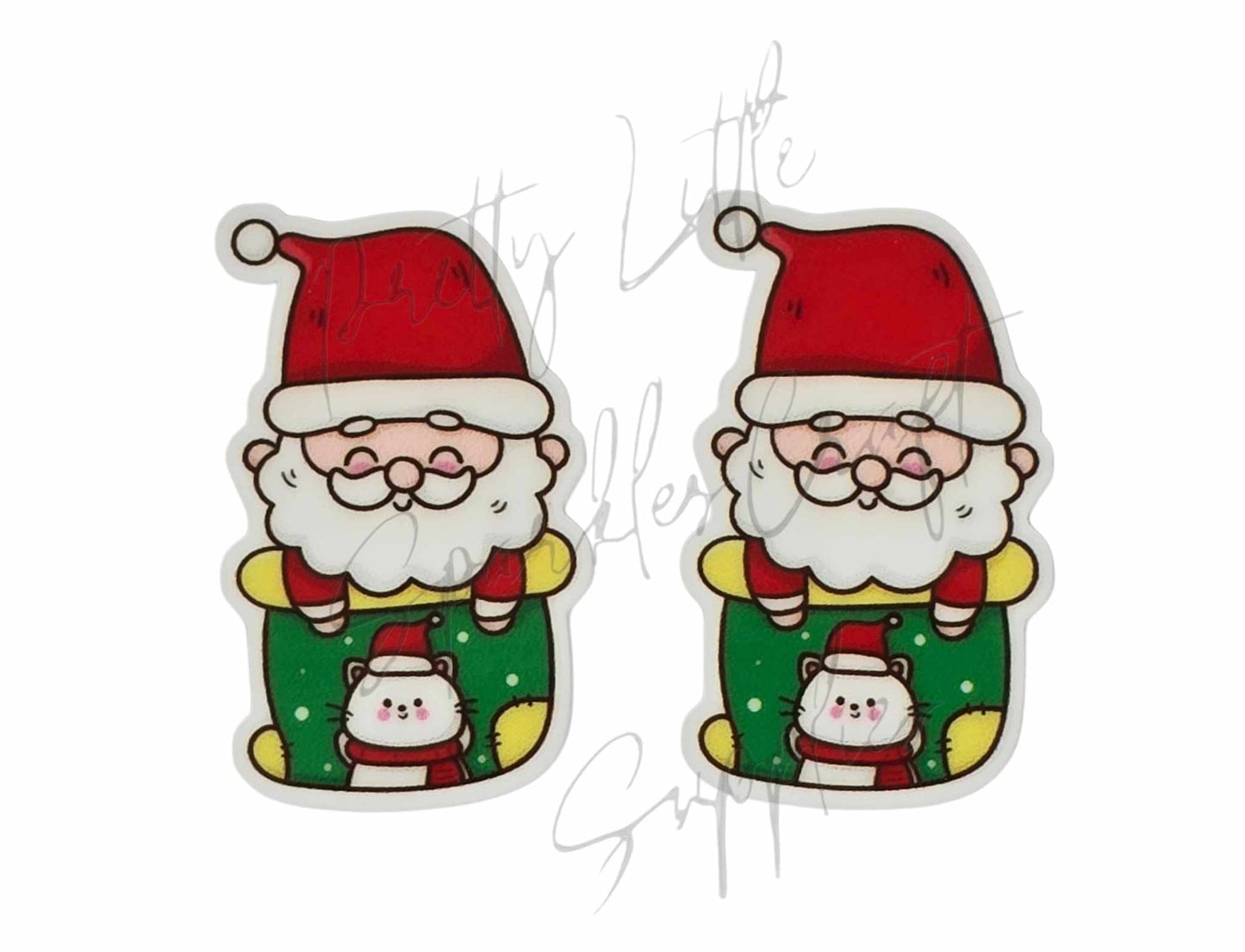 Santa in Stocking