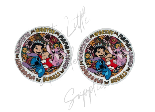 Stitch - Mama Loved Strong Important Beautiful Worthy