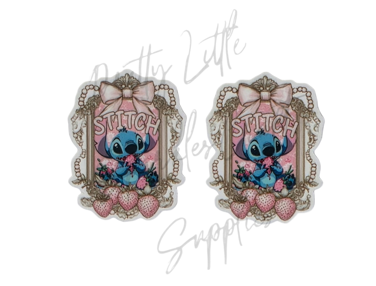 Strawberry Eating Stitch