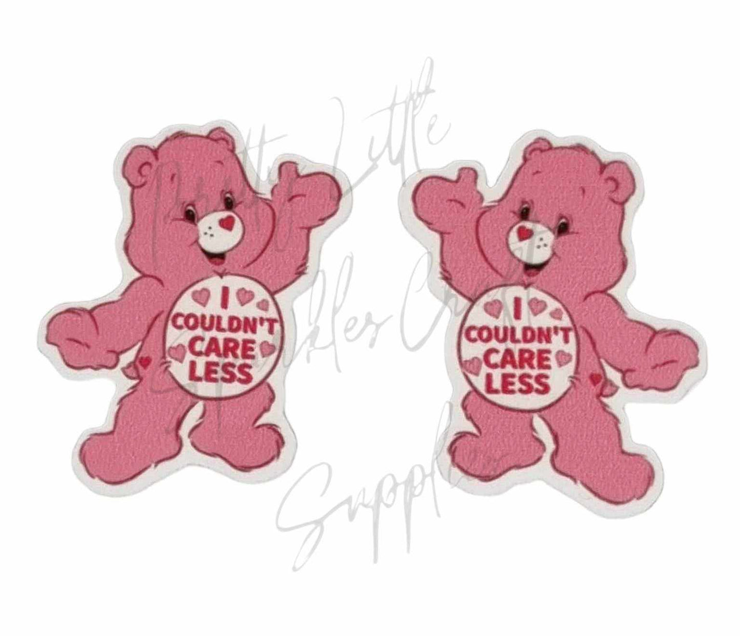 Swear Care Bear - I Couldn't Care Less