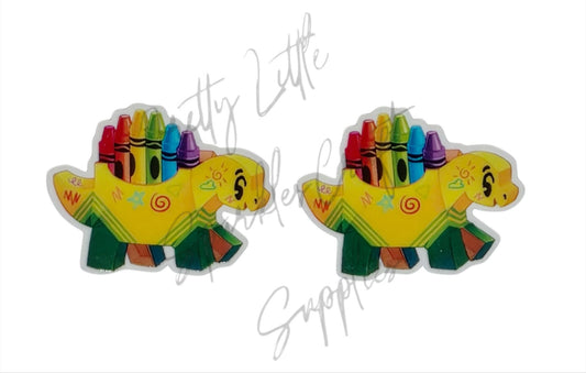 Teacher - Dinosaur Crayons