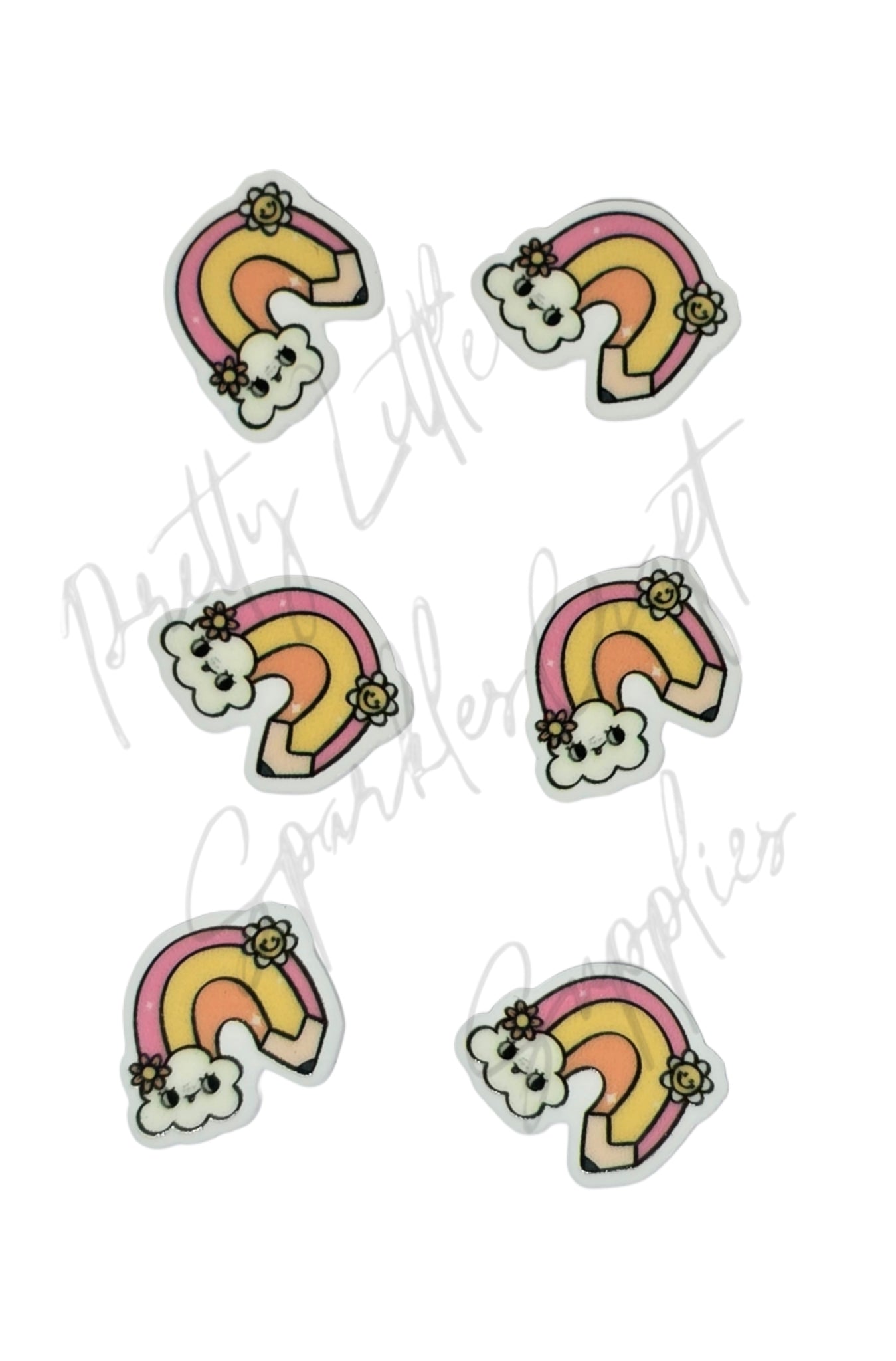 Teacher Rainbow Pencil