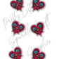 Thing 1 and 2 Heart