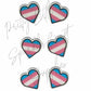 LBQT+ - Trans Pride Heart