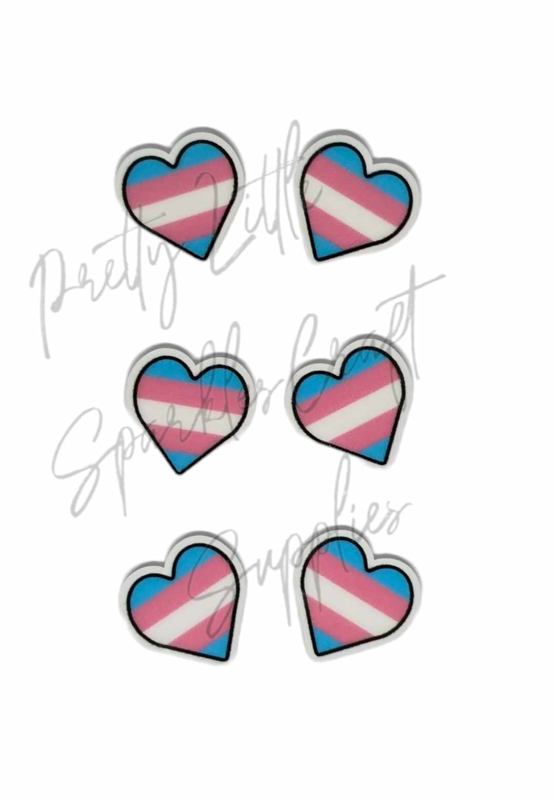 LBQT+ - Trans Pride Heart