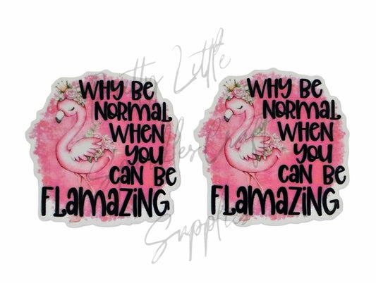 Why Be Normal When You Can Be Flamazing