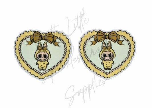 Yellow Heart Labubu